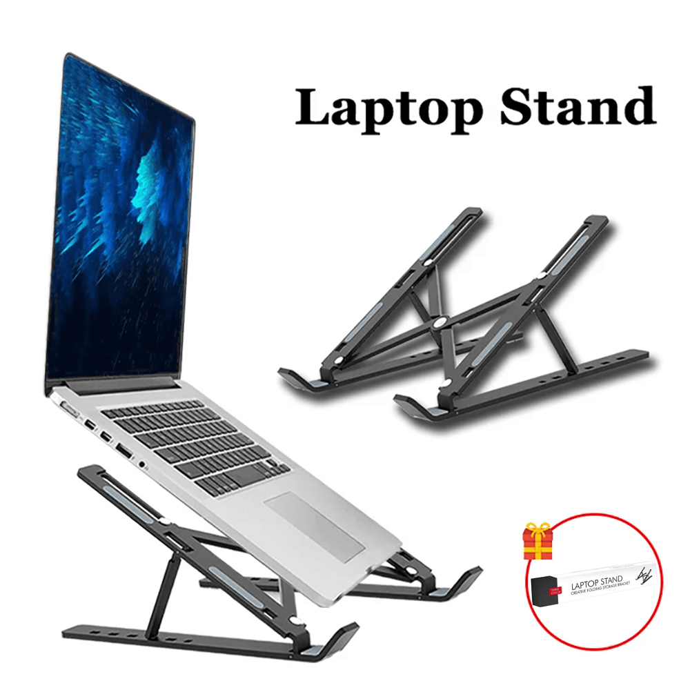 Tablet Reading Accessories - Opvouwbare laptopstandaard Draagbare verstelbare notebookbeugel Computermonitorhouder