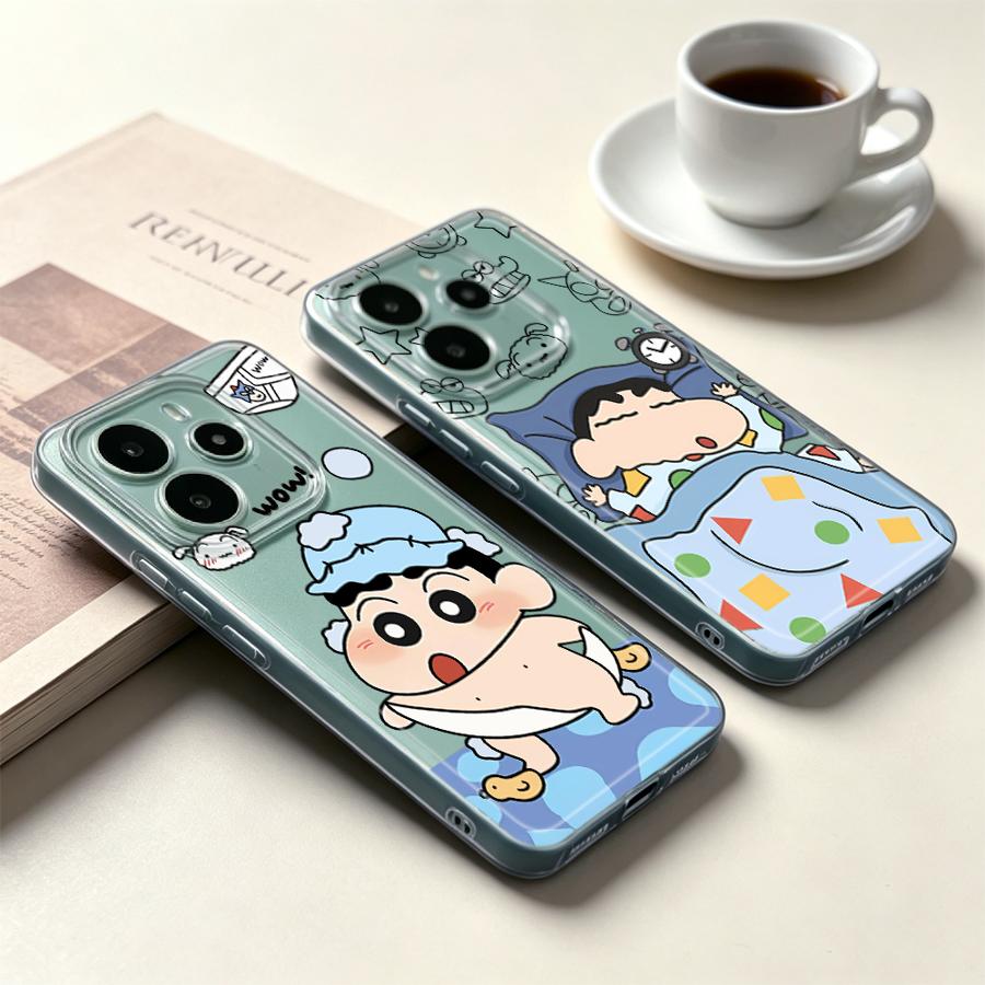 Tablet And Accessories Case - Shin-ChanS Schattige hoesje voor Xiaomi Redmi