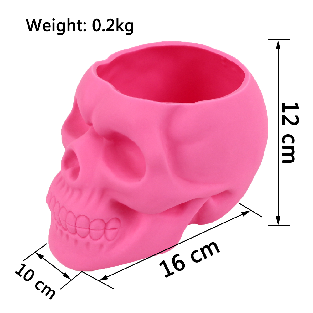 Tablet Reading Accessories - Roze Schedel Horror Kleine Bloempot Make-up