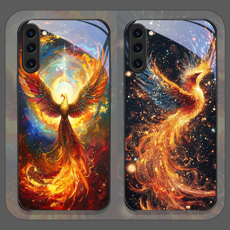 Esthetische Phoenix Fire Feath - Samsung Galaxy S25 recensie en prijs