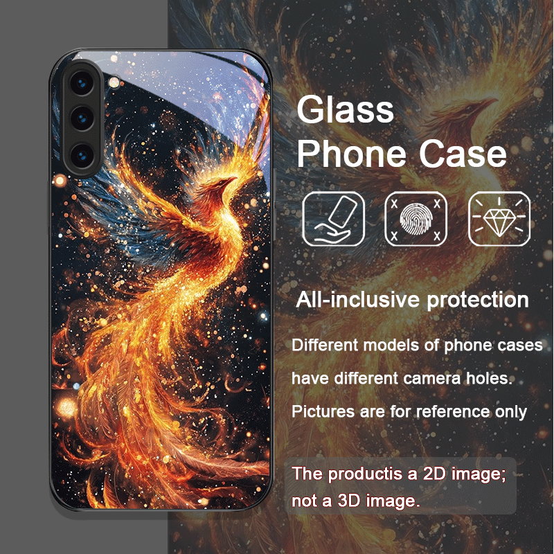 Esthetische Phoenix Fire Feath - Samsung Galaxy S25 recensie en prijs