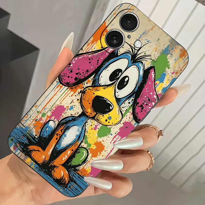 Graffiti gekleurde puppy TPU t - Tablet And Accessories Case recensie en prijs