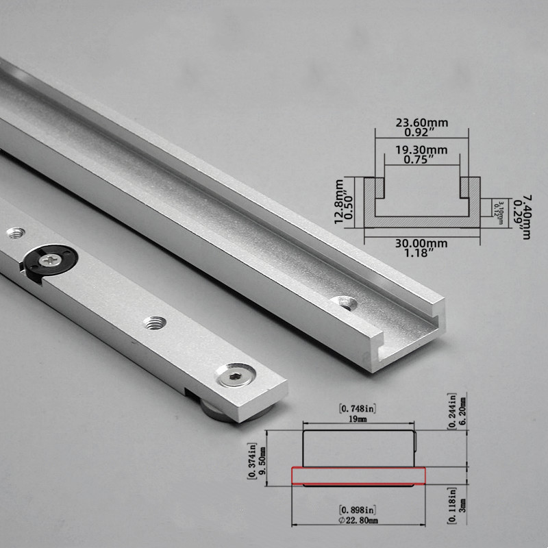 2-delige T-Track & Miter Track - Tablet Accessories Kit recensie en prijs