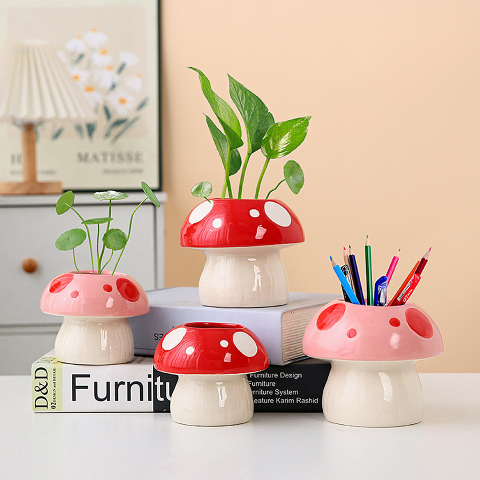 Creatieve keramische vaas Leuk - Tablet Reading Accessories recensie en prijs