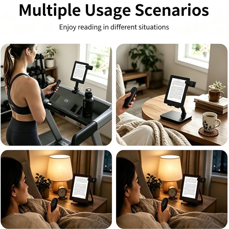 DTB7 Clip-on Bluetooth Page Tu - Tablet Reading Accessories recensie en prijs
