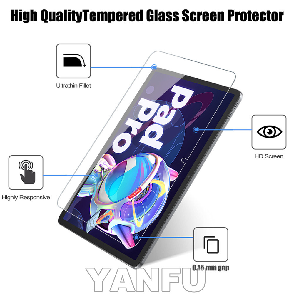 2 stuks gehard glas screenprot - Lenovo Tablet P12 Accessories recensie en prijs